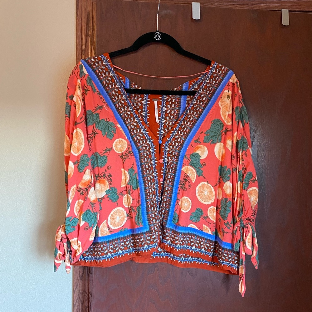 Free People oranges top